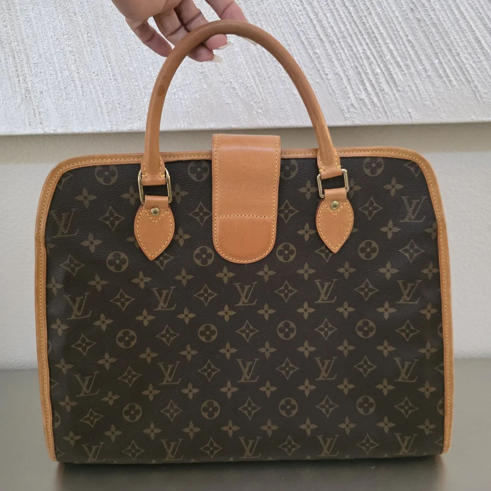 *VERY RARE** Louis Vuitton Monogram Rivoli Briefcase / Tote / Satchel - Picture 2 of 16